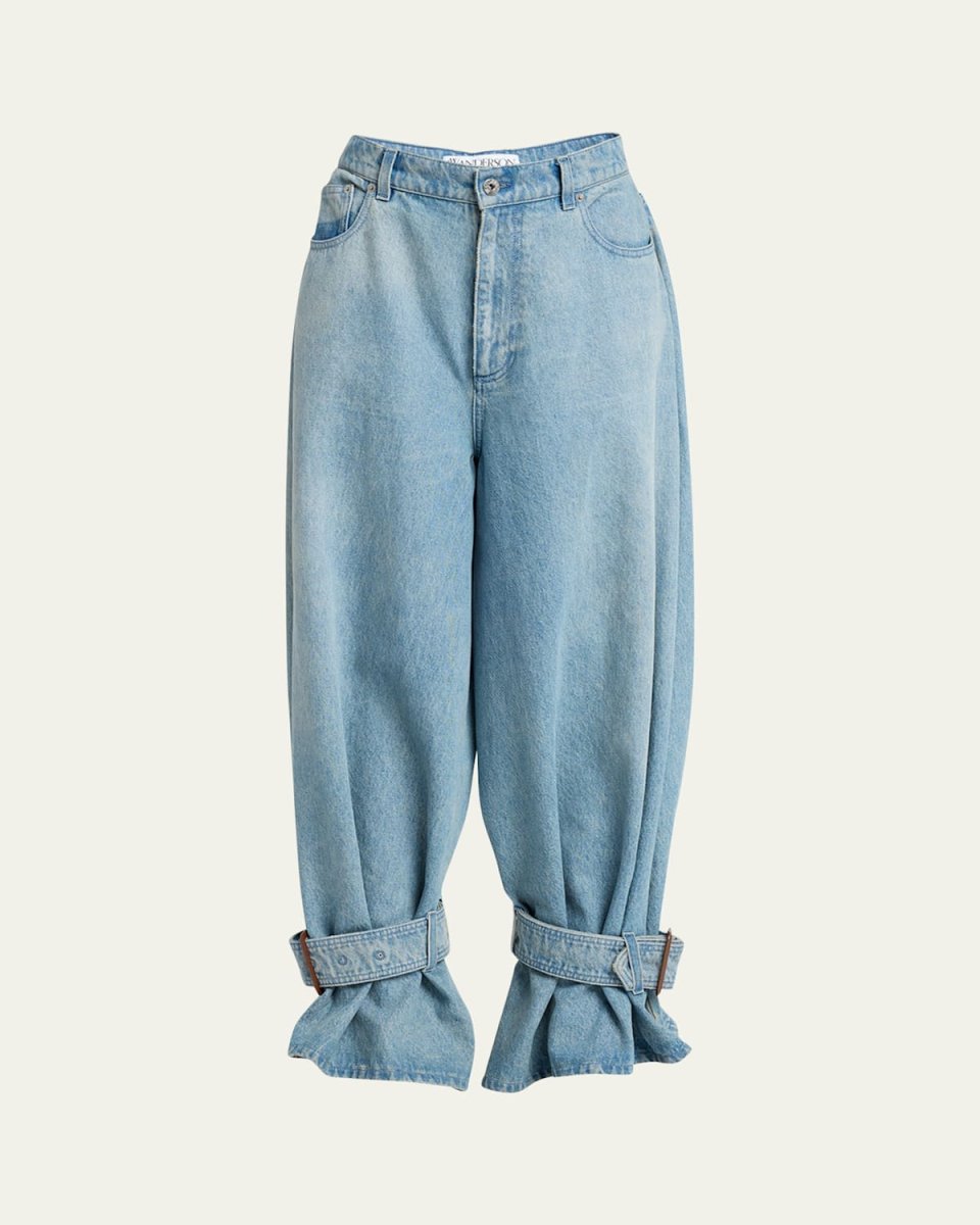 Buckled Cuff Jeans